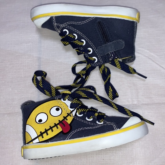 Geox Respira Breathable antishock boys sneakers shoes antibacterial US 5.5 EUR21 - Picture 9 of 16